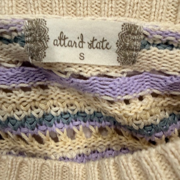 Altar'd State Colorful Knit Sweater - Picture 2 of 4